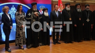 Patrijarh Tavadros u Skupštini