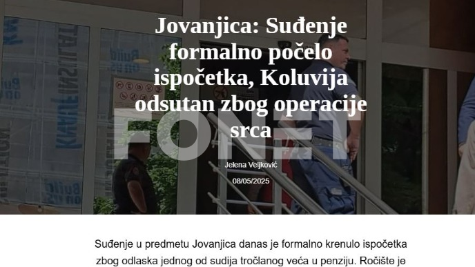 Jovanjica iz početka 
