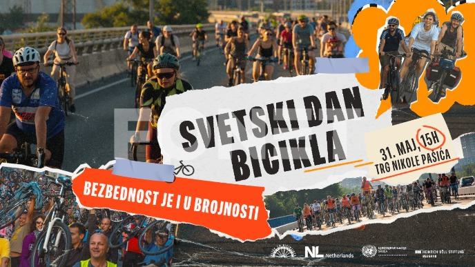 Vožnja biciklima do Ušća