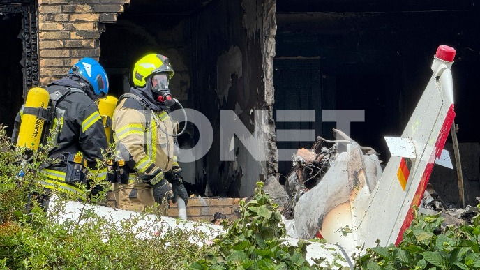 Pao mali avion, dve žrtve