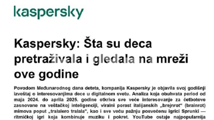 Deca najviše gledaju Jutjub