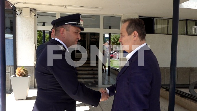 Dačić sa policijom Zaječara 