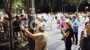 Slavlje ispred Predsedništva 