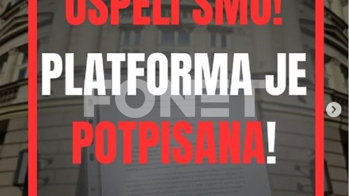 Prekid blokade Rektorata