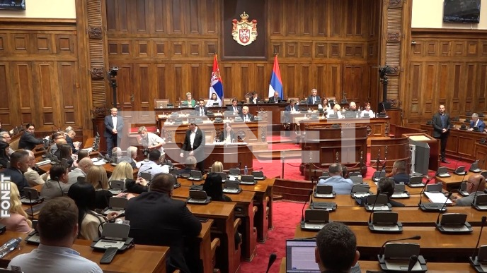 Nastavak sednice u ponedeljak
