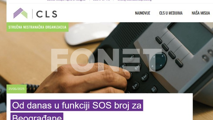 SOS broj za Beograđane
