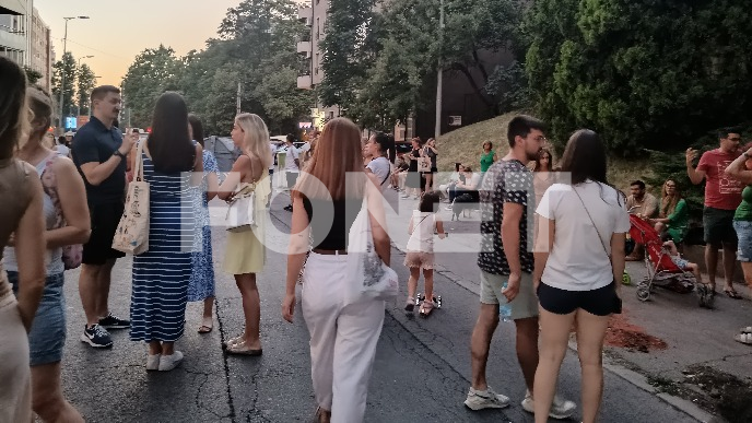 Blokada na Južnom bulevaru