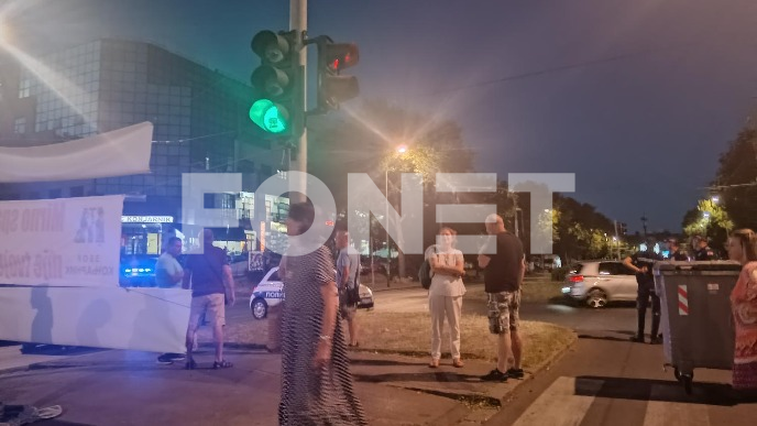 Blokirana Ustanička kod Pošte