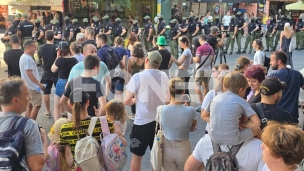 Glavna u Zemunu u blokadi