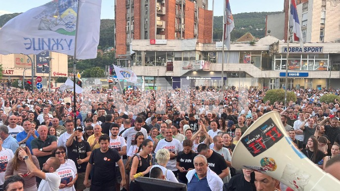Blokirana zgrada suda