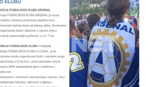 UEFA kaznila Arsenal iz Tivta