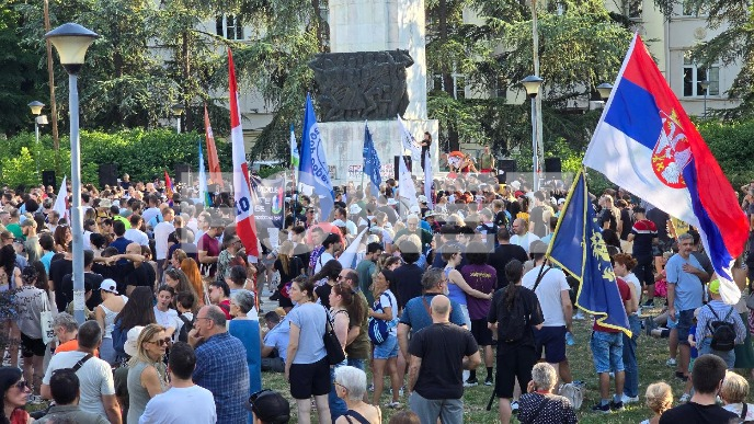 Večeras protest u Zemunu