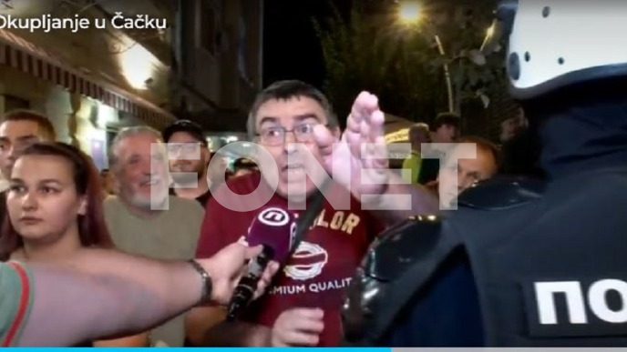 Okupljanje u Čačku