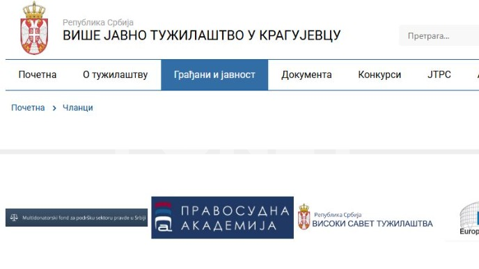 Tužilaštvo o eksploziji bombe