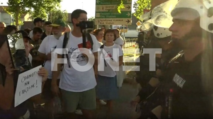 Protest u Pančevu