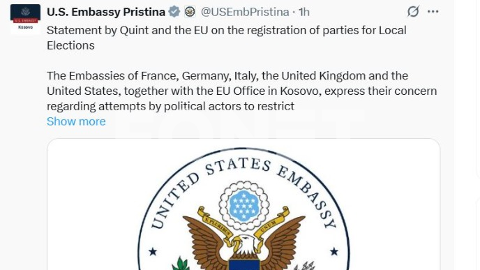 Kvinta i EU osudili odluku