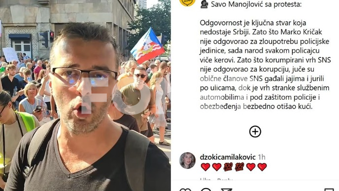 Bes prema policiji zbog Krička 