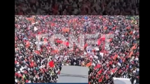 Protest zbog suđenja OVK
