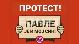 Protest "Pavle je i moj sin"
