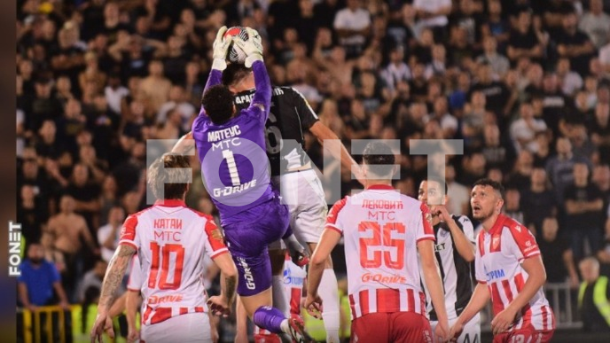 Zvezda pobedila Partizan 2:1