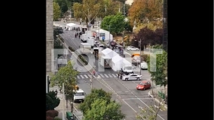 Beli šatori u Takovskoj ulici