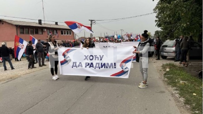 Protiv blokada u Kragujevcu