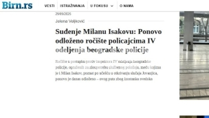 Odloženo ročište policajcima