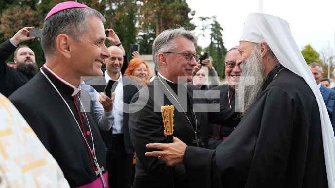 Patrijarh dočekan u Mariboru