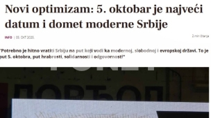Ustani Srbijo i dalje odzvanja