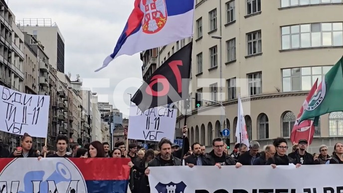 Blokiran kružni tok kod Ušća 