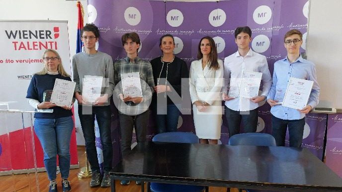 Priznanja učenicima Matematičke 