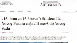 16 dana za 16 žrtava