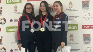 Anđeliji Stevanović dva zlata