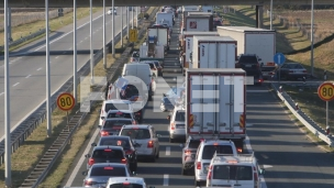 Zastoj ka Novom Sadu