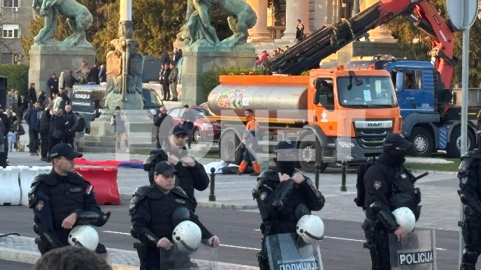 Okupljanja u centru Beograda 