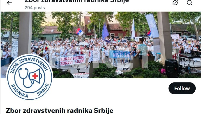 Apel zdravstvenih radnika