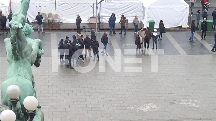 Incidenti na ulazu u Skupštinu