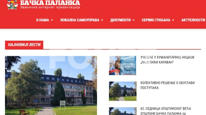 Dan žalosti u Bačkoj Palanci