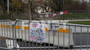 Napad nožem kod Skupštine