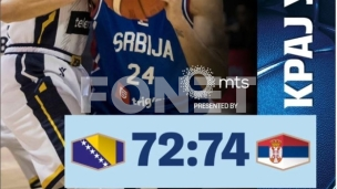 Pobeda košarkaša u Sarajevu