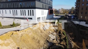 Odron stigao do temelja centra 