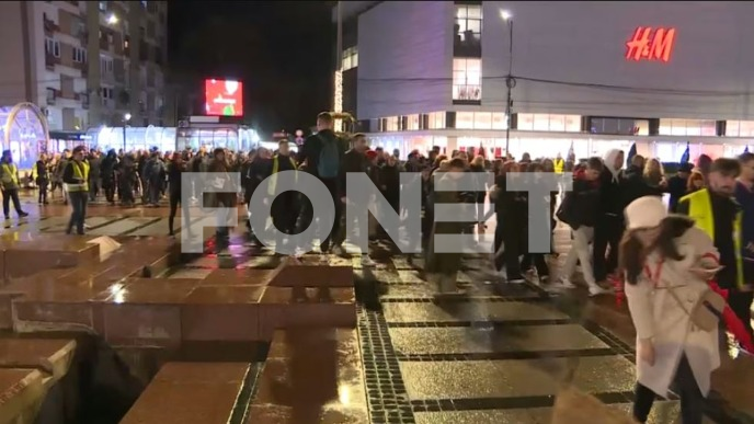 Završen protest u Nišu