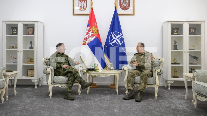 Mojsilović sa komandantom KFORa