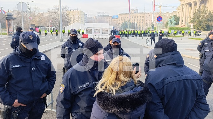 Hrka probala da uđe na plato