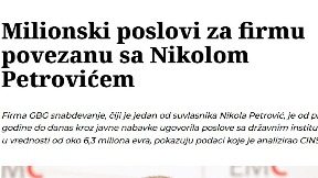 Poslovi za Petrovića