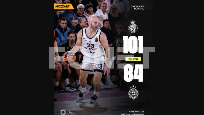 Poraz Partizana u Monaku