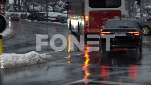 Upozorenje: Kiša, sneg i led