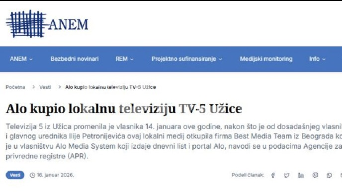 Novi vlasnik TV 5