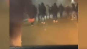 Tuča Delija i Torcide u Tuzli