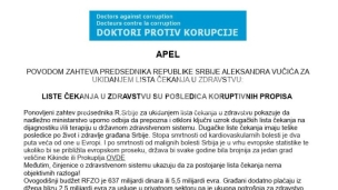 Problem zdravstva je korupcija 
